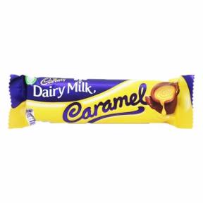 Baton de ciocolata cu lapte Caramel 45g, Cadbury