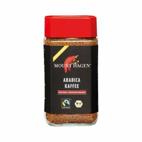 Cafea arabica, decofeinizata, instant ECO 100 g, Mount Hagen