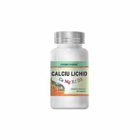 Calciu Lichid, Cosmo Pharm, 30 capsule