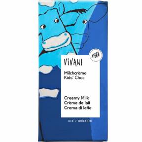 Ciocolata umpluta cu crema de lapte (50%) ECO 100 g, Vivani