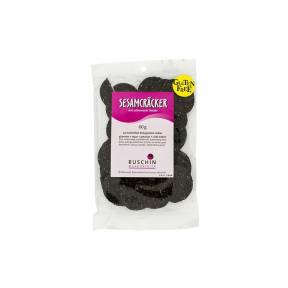 Crackers cu susan negru, ECO, 60 g, Ruschin Makrobiotik