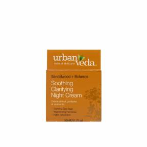 Crema hidratanta de noapte cu extract de lemn de santal organic - ten sensibil, Soothing - Urban Veda, 50 ml