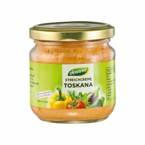 Crema tartinabila cu legume ECO Toskana 180 g, Dennree