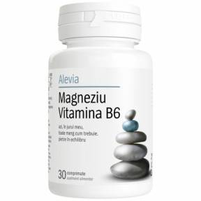 Magneziu Vitamina B6 30 cp Alevia