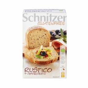 Paine “Rustic” fara gluten cu faina de amaranth ECO 500 g, Schnitzer