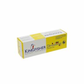 Pasta de dinti fara fluor cu aroma de capsuni 75 ml, Kingfisher
