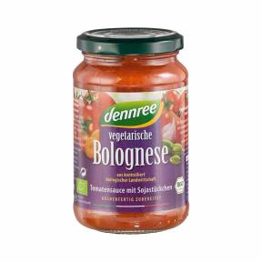 Sos de rosii Bolognese vegetarian ECO 350 g, Dennree