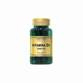 Vitamina D3 2000 UI, Cosmo Pharm, 60 capsule