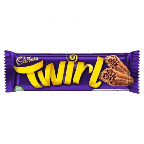 Baton de ciocolata Twirl 43g, Cadbury