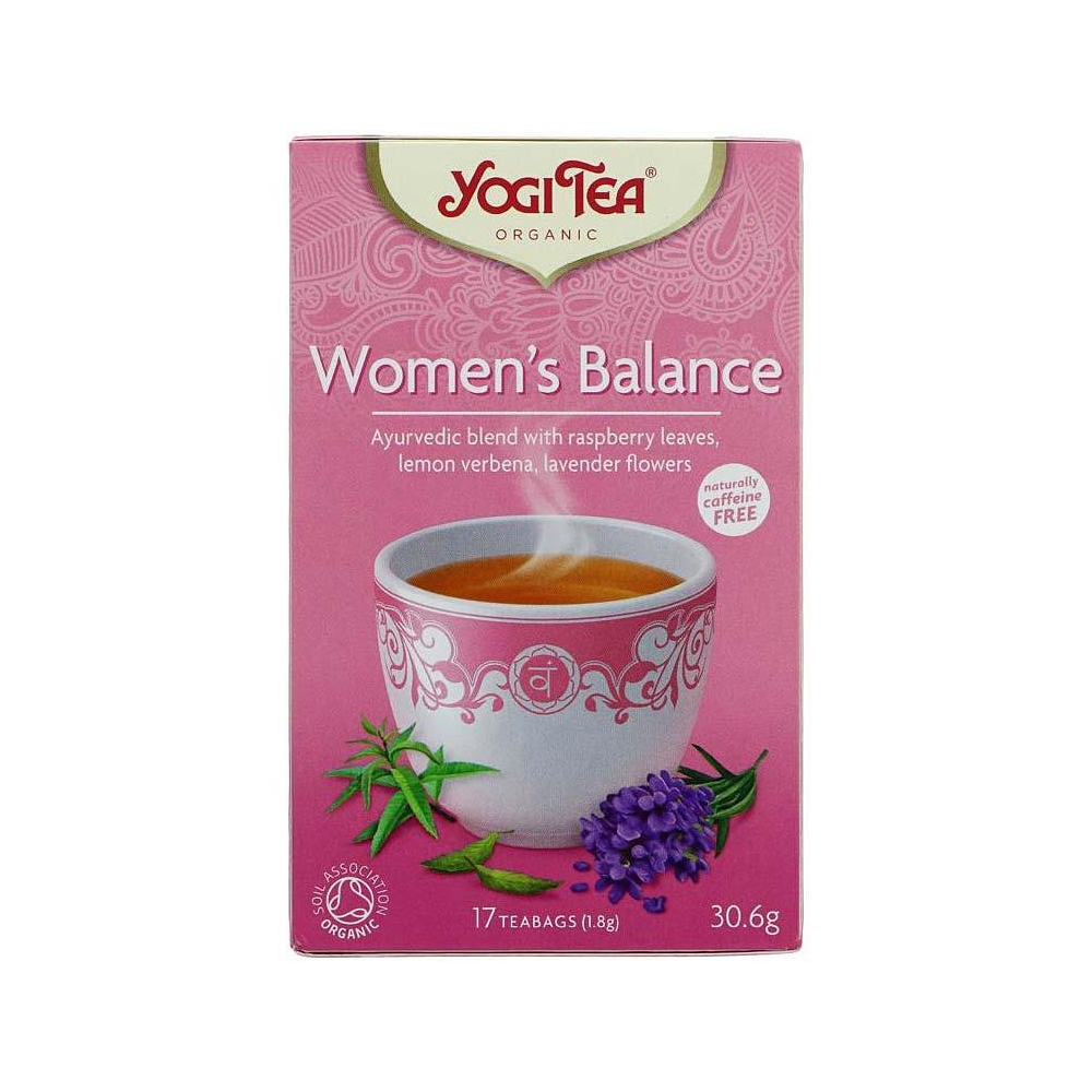 Ceai Echilibrul femeilor, ECO, 30.6 g (17x1.8 g), Yogi Tea