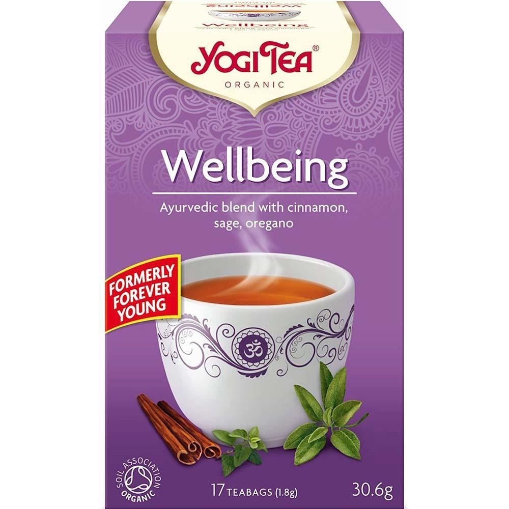 Ceai Stare de Bine (Wellbeing), ECO, 30.6 g (17x1.8 g), Yogi Tea	