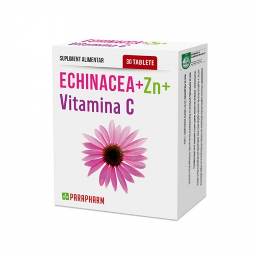 Echinacea Zinc Vitamina C 30 cp Parapharm