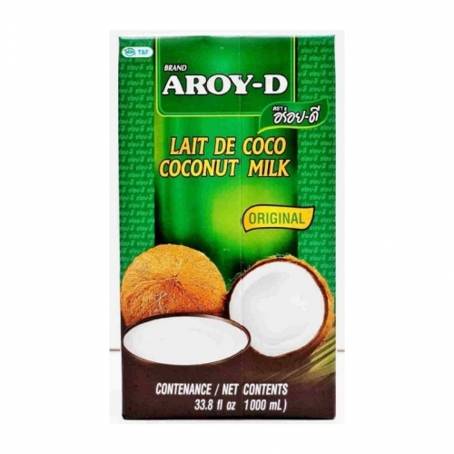 Lapte de cocos 1 L ECO, Aroy-D