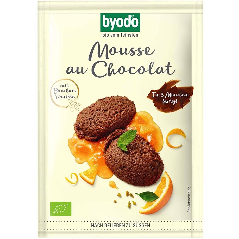 Mousse cu cacao, ECO, 36 g, Byodo