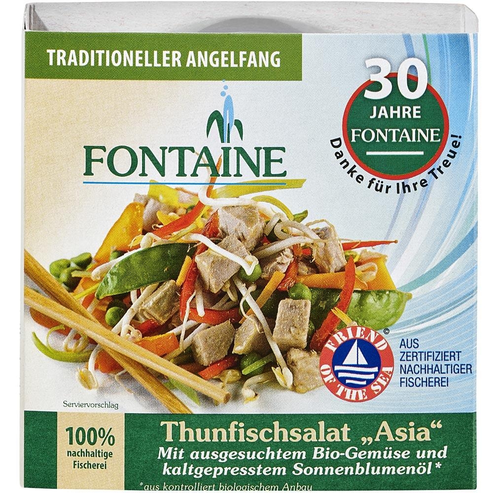 Salata de ton Asia 200 g, Fontaine